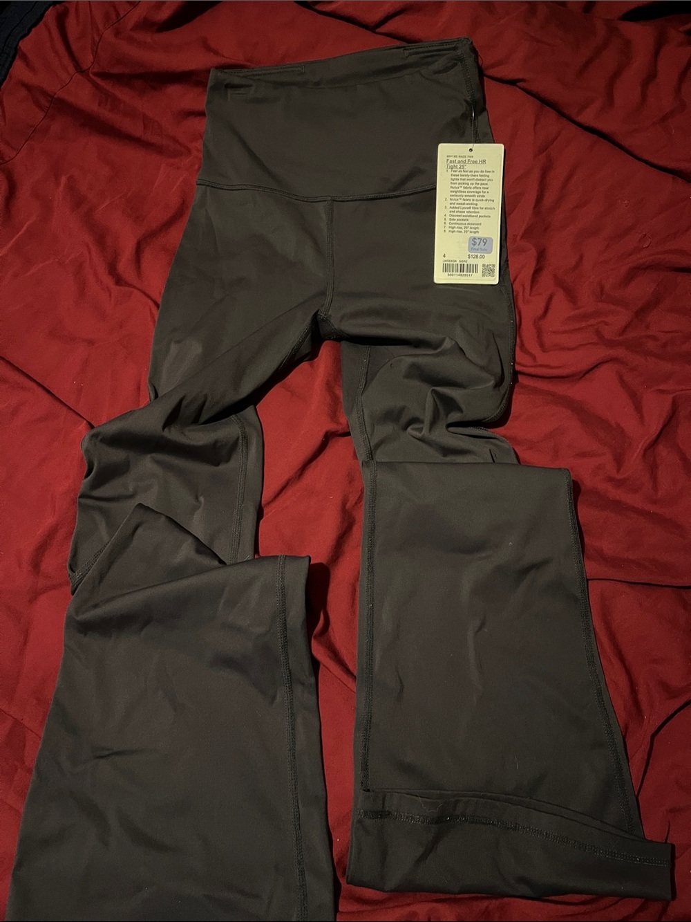 lululemon athletica Black High-Rise Flare Leggings